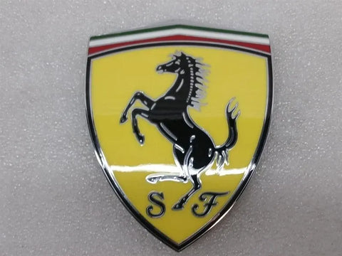 Ferrari F8 F142MFL Scuderia Corse Fender Badge 973211 Logo