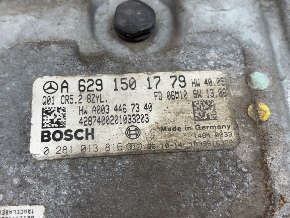 0281015197 0281013816 Engine Control Unit / module (ECU) MERCEDES-BENZ ML-CLASS (W164) (2005-2011)