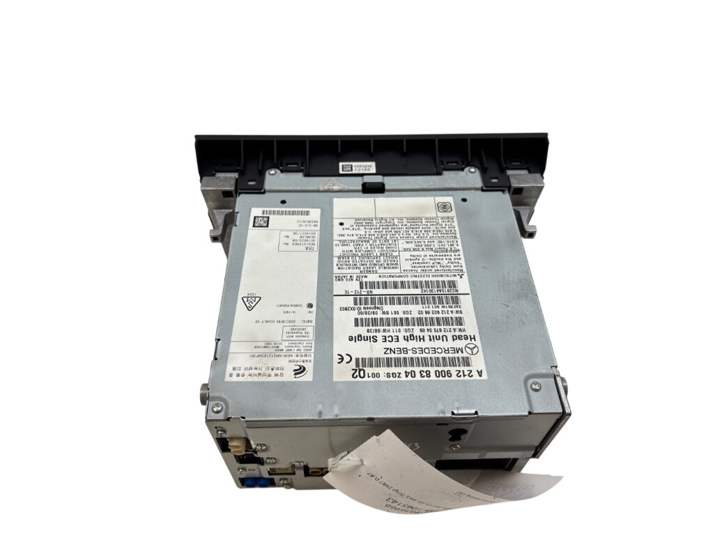 A2129004829 Radio MERCEDES-BENZ E-CLASS (W212) (2009-2016)