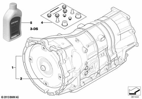 7581582 7572494 Gearbox BMW X5 (E70) (2007-2013)
