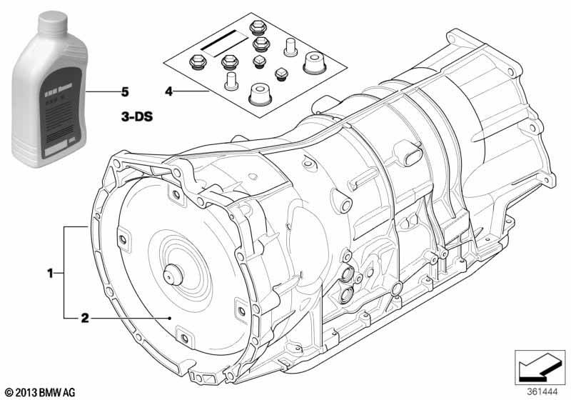 7581582 7572494 Gearbox BMW X5 (E70) (2007-2013)