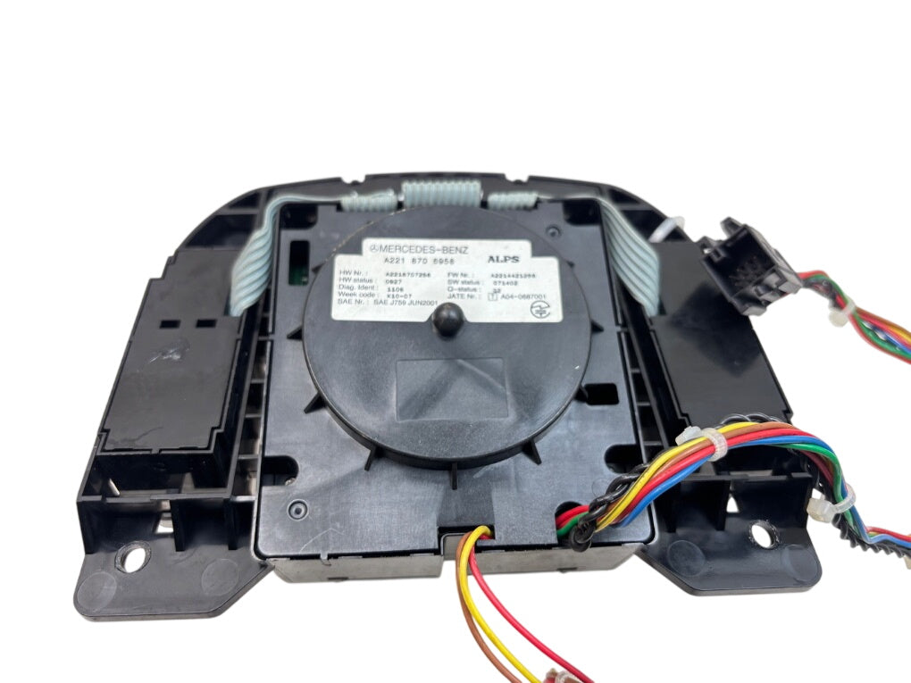A2218706958 Joystick (MMI control switch / pad) MERCEDES-BENZ S-CLASS (W221) (2005-2013)