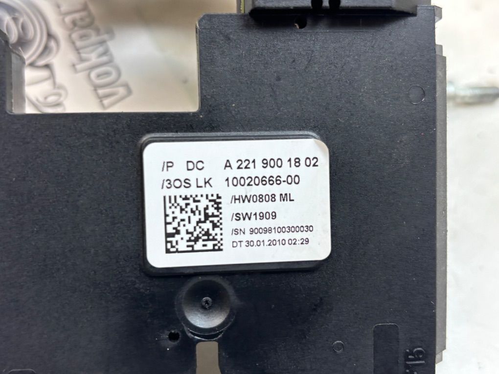 1002435201 10024352-01 Steering angle sensor MERCEDES-BENZ S-CLASS (W221) (2005-2013)