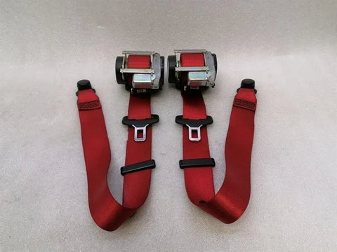 Porsche Cayman 981 GT4 front seat belt 98180303303 N13 red seat belt belt