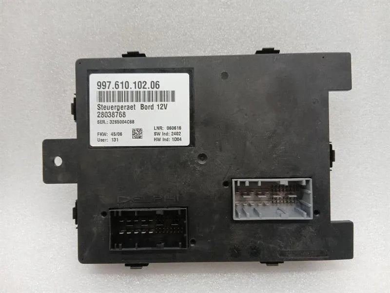 Porsche Boxster 987 electronic module 997610206 control unit BCM