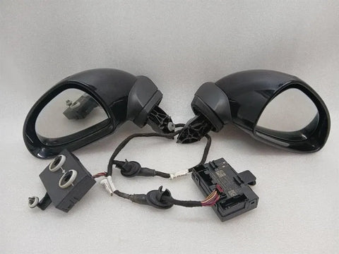 PORSCHE 911 991 DOOR MIRROR SET 99180309100 POWERFOLD SET RIGHT HAND DRIVE RHD mk1