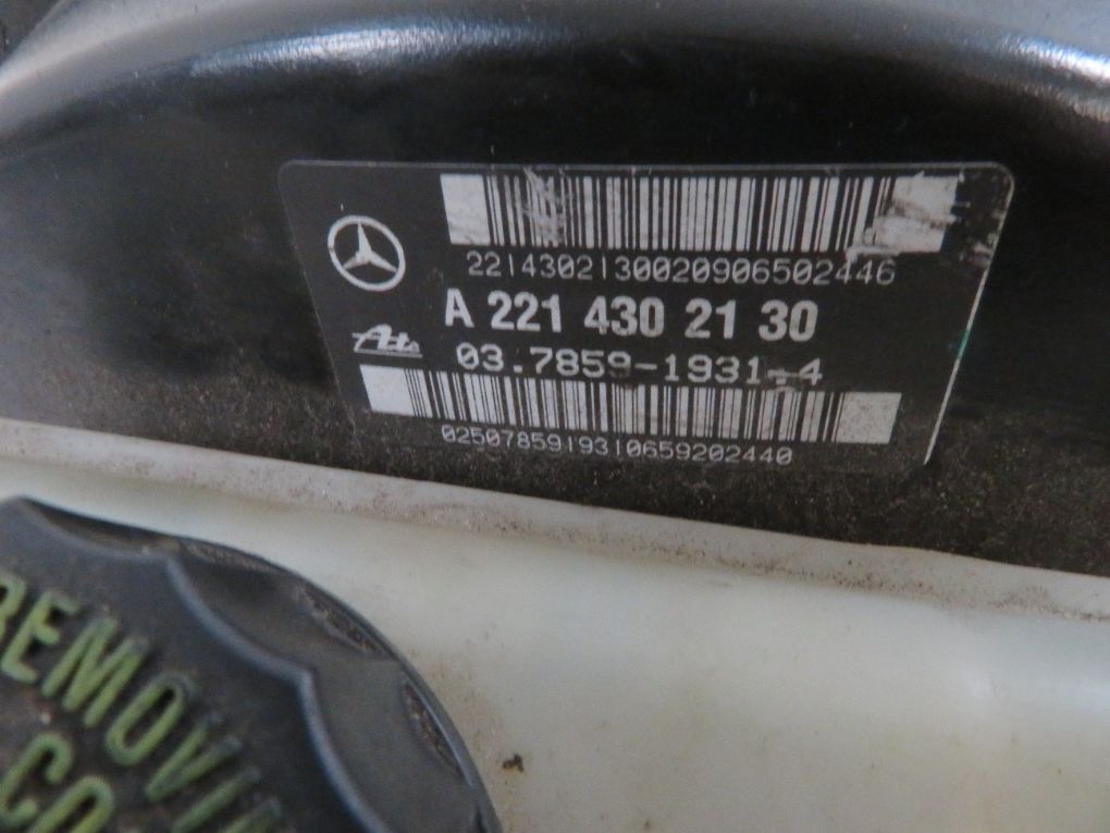 A2214302230 A2214302530 A2214300601 A2214300002 A221430000264 Brake Servo MERCEDES-BENZ S-CLASS Coupe (C216) (2006-2013)