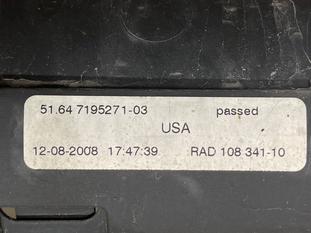 7195271 7177878 Front panel BMW X5 (E70) (2007-2013)