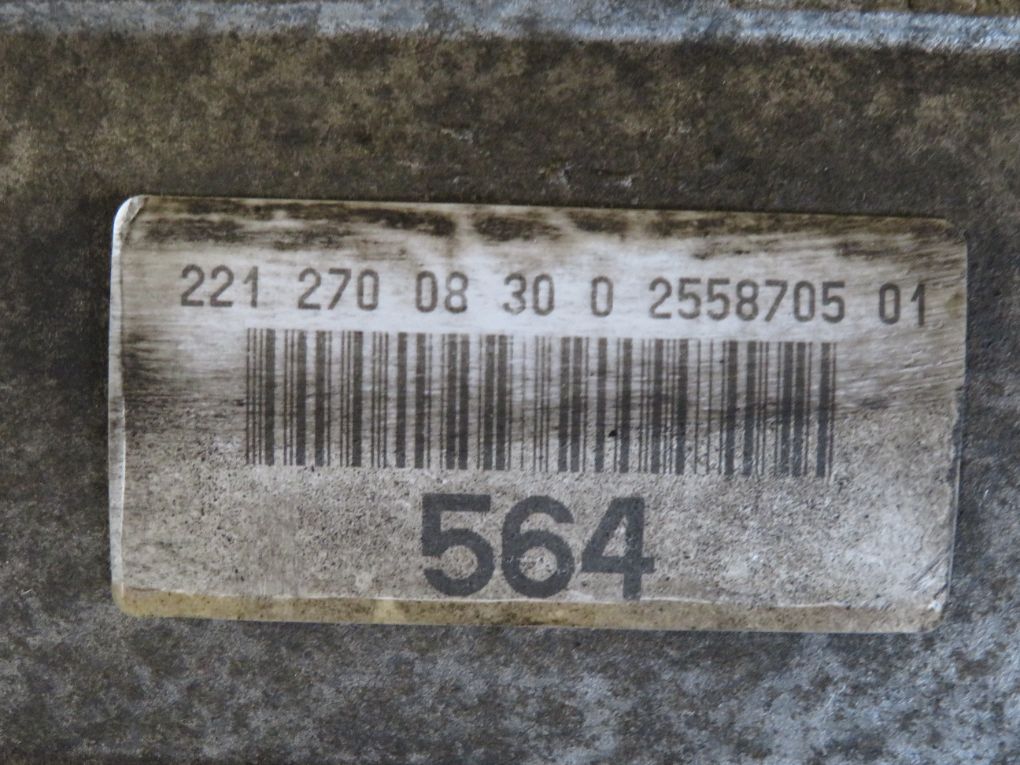 A2122708801 A212270880180 72296102558705 Gearbox MERCEDES-BENZ S-CLASS Coupe (C216) (2006-2013)
