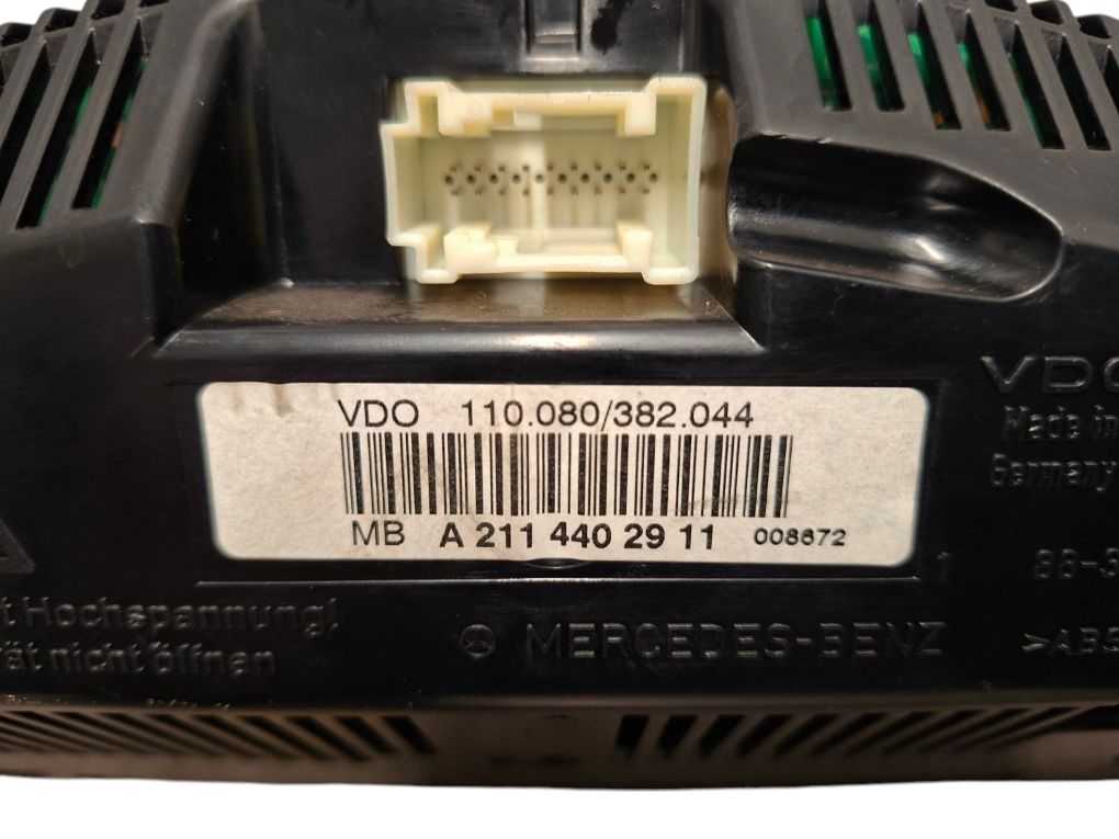 A2114402911 Instrument Cluster MERCEDES-BENZ E-CLASS (W211) (2002-2009)