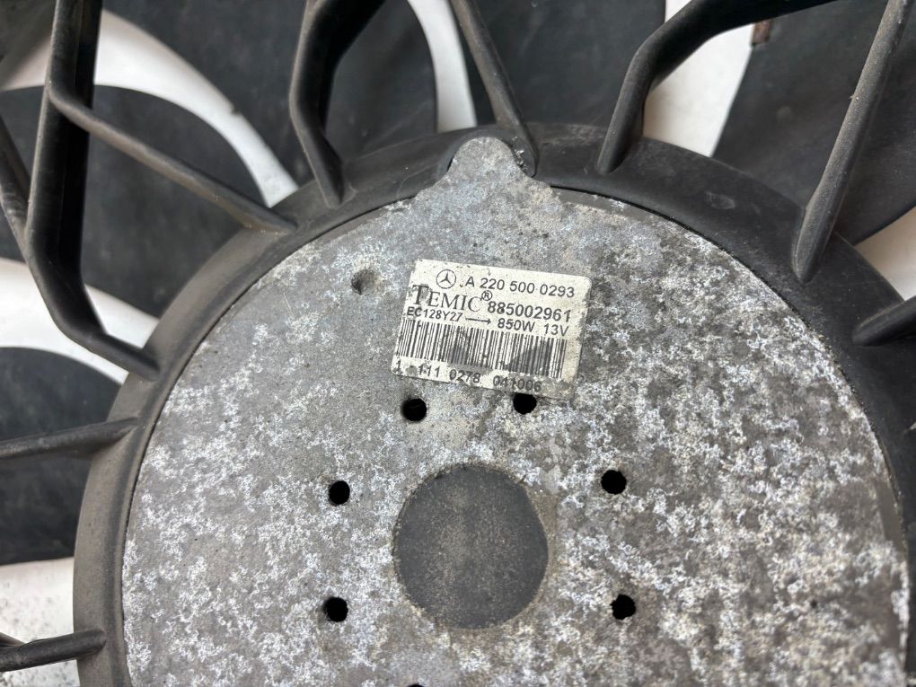A1645000393 Radiator Fan Electric MERCEDES-BENZ ML-CLASS (W164) (2005-2011)