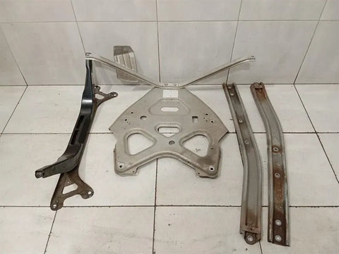 Porsche Cayman 981 Under Tray 98133126102 Bracket Carrier 98133113206 Axle Frame