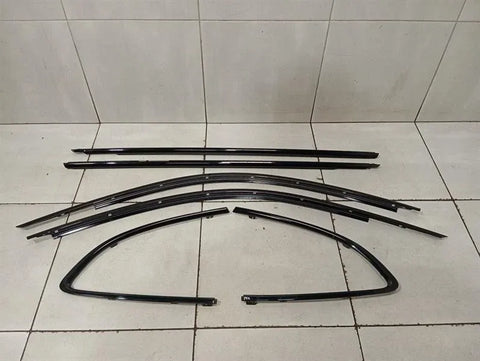 Porsche Cayman 981 Body Moulding Set 98153748104 Strip Set High Gloss Black