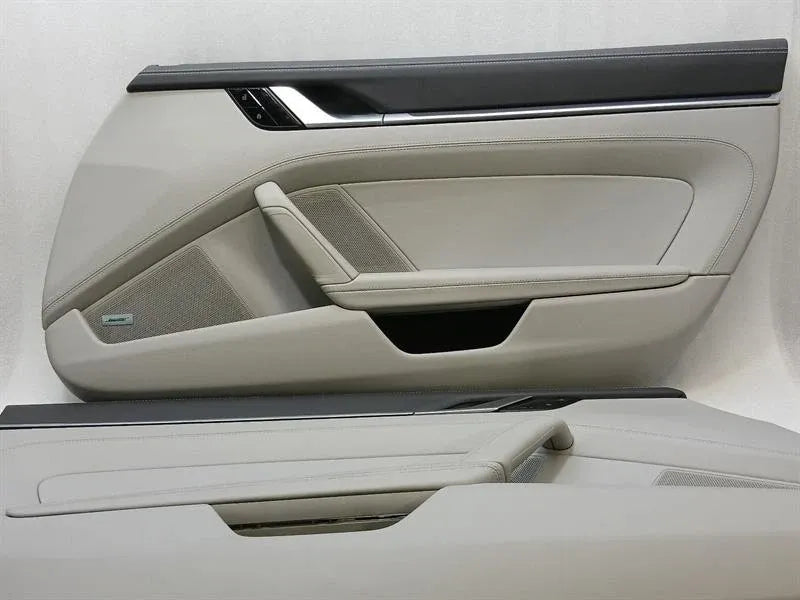 Porsche 911 992 992867227A Door Panel Set Kit Slate Grey + Chalk + Carbon