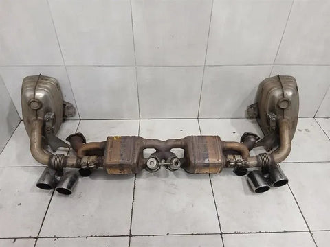 Porsche 991 exhaust silencer set 99111143708 exhaust silencer set