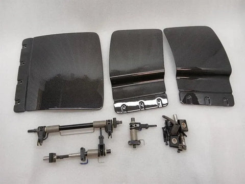 FERRARI F8 TRIBUTO F142MFL CARBON DIFFUSER FLAPS UNDERTRAY TRIM 899283 786905