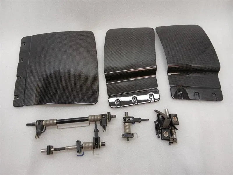 FERRARI F8 TRIBUTO F142MFL CARBON DIFFUSER FLAPS UNDERTRAY TRIM 899283 786905