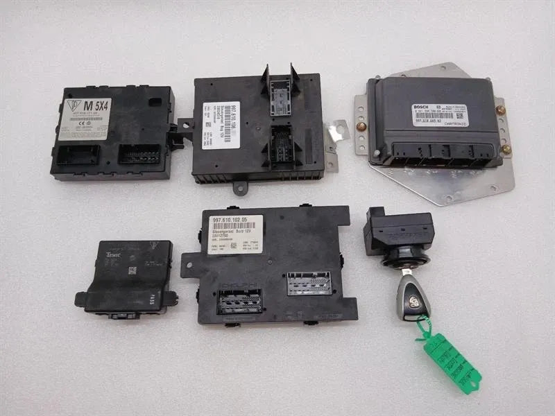 Porsche Boxster 987 Engine ECU SET 99761860302 Engine Control Unit SET 2.7 M9625