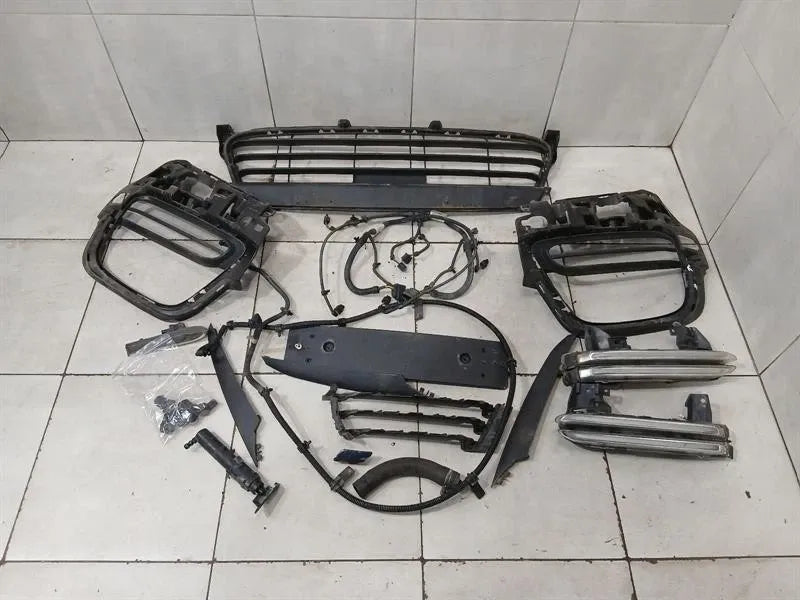 2014-2017 PORSCHE PANAMERA 970 FRONT BUMPER 97050554112 PARTS MK2 BUMPER LED