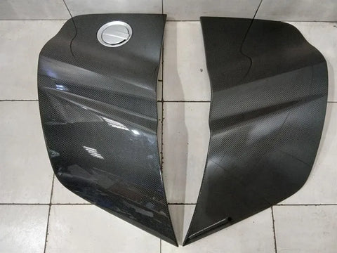 2010-2015 AUDI R8 V10 COUPE CARBON QUARTER PANEL COVER SET OEM 420853337F L+R