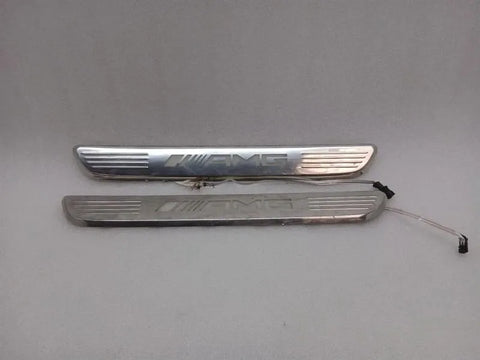 Mercedes C Class AMG W205 Door Sill A2056800735 Set of 2 LED Door Sill Trim