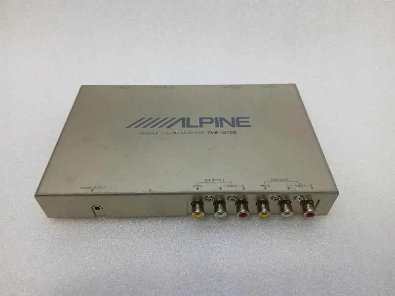 Bentley Arnage T electronic module Alpine TME-M750 control unit amplifier