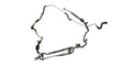 97034724509 97034723712 Power Steering Hose from pump to steering gear PORSCHE PANAMERA I (970) (2009-2016)