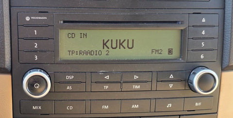 7L6057195B Radio VW TOUAREG I (7L) (2002-2010)