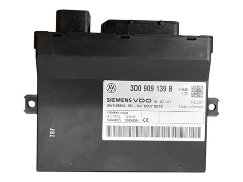3D0909139B KEYLESS GO control unit VW TOUAREG I (7L) (2002-2010)