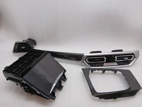 BMW 3 M3 G80 G20 INTERIOR CARBON TRIM SET OEM 6806787 RHD CARBON LCI JP UK AU