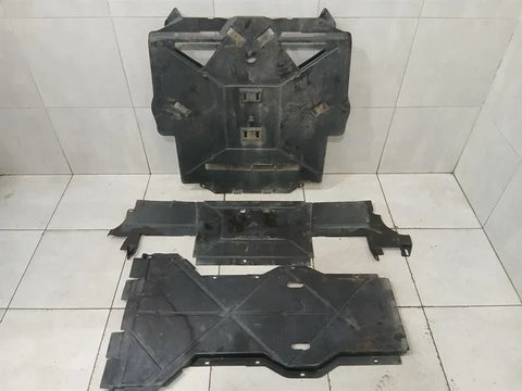Porsche 911 996 Undertray Set 99650452702 Underbody Trim Set Defects