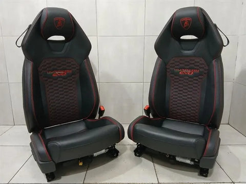 Lamborghini Huracan LP640 EVO COMFORT 18-WAY Seats Seats Interior Rosso Alala