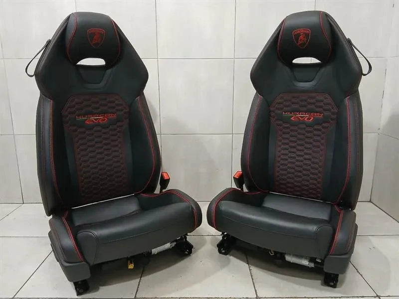 Lamborghini Huracan LP640 EVO COMFORT 18-WAY Seats Seats Interior Rosso Alala