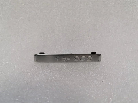 AUDI R8 4S RWS Bezel 4S0853191A DASHBOARD EMBLEM1 OF 999 RWD