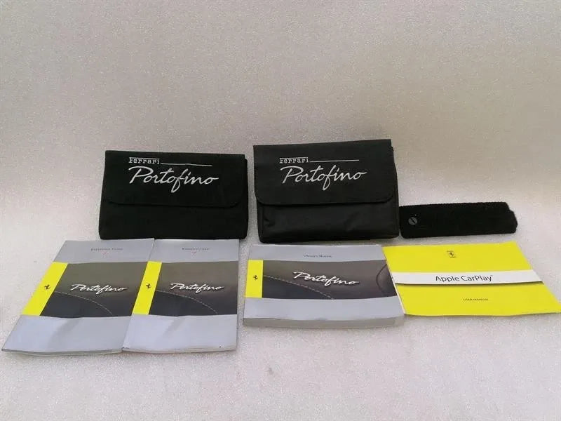 FERRARI PORTOFINO F164 SERVICE BOOKLET Faulty MANUAL