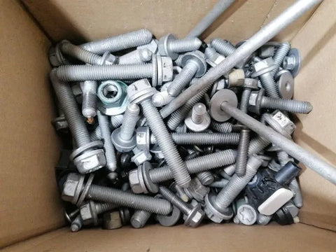 PORSCHE 911 992 SCREWS BOLTS FROM ONE CAR SET BOLTS