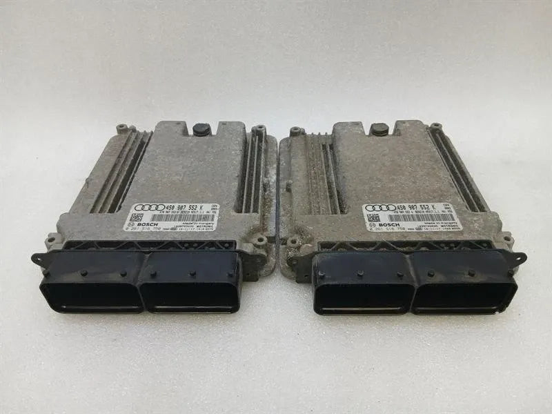 Audi R8 4S Performance Engine ECU 4S0907552K Set of 2 Engine Control Unit Set