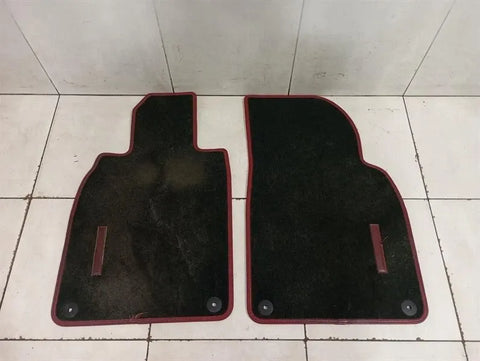 Porsche Cayman 981 GT4 Floor Mats LHD Floor Mats LEATHER