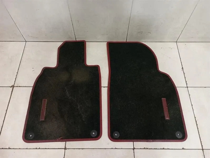 Porsche Cayman 981 GT4 Floor Mats LHD Floor Mats LEATHER