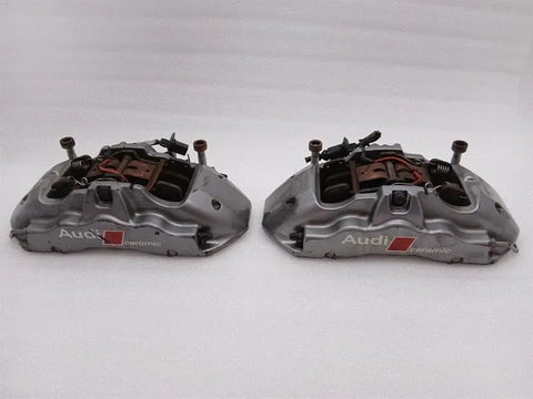 AUDI R8 4S PERFORMANCE BRAKE CALIPERS 4S0615107 FRONT SET BRAKE CALIPER CERAMIC