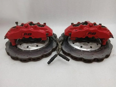 AUDI R8 TYPE 42 5.2 V10 BRAKE CALIPER 420615107E FRONT SET BRAKE CALIPER SET
