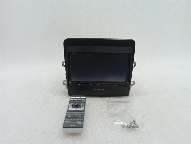 Porsche Cayman 981 GT4 Navigation Monitor 6PJ6421F JAPAN CLARION Screen