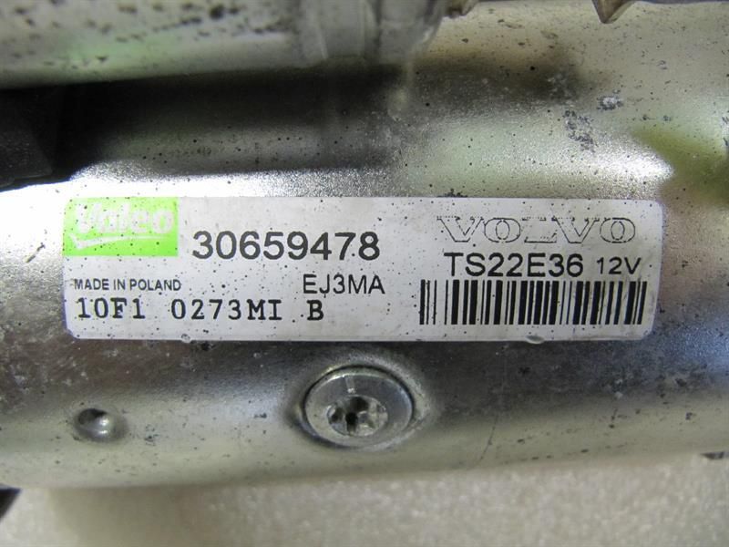 Volvo S40 V50 starter engine 30659478 starter scrapping 1.6 Drive TDI