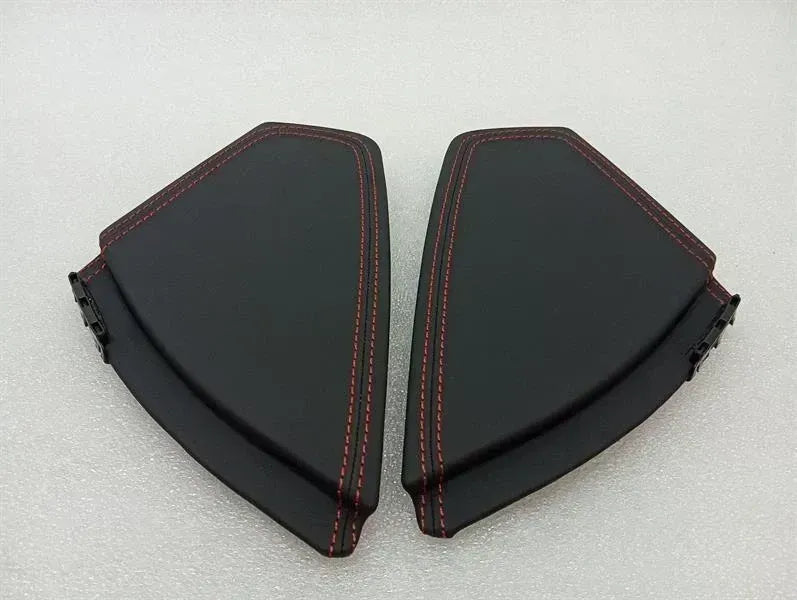 Porsche 911 991 99155240602 Leather Exclusive Dashboard Cover Set Red Stitching