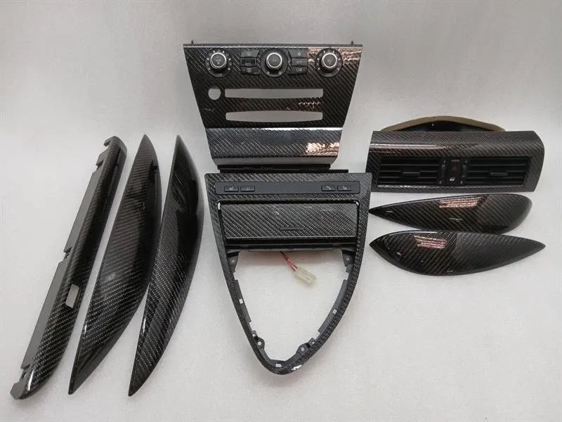 BMW 6 SERIES E63 VENEER INTERIOR TRIM OEM CARBON RHD