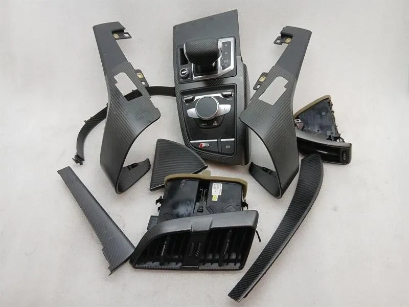 AUDI R8 4S PERFORMANCE RHD Veneer Set 4S2820951H CARBON RIGHT HAND DRIVE DEFECTS!