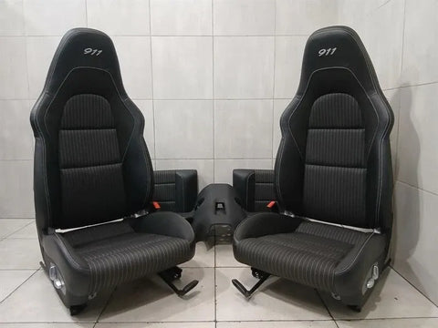 Porsche 911 991 seats Carrera T GT3 Touring seats interior exclusive manufacture