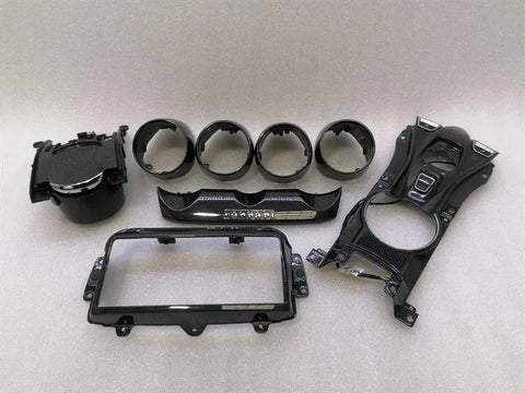 Ferrari California T F149 14-17 86296400 Carbon Fiber Set Bar Cover Dash Trim