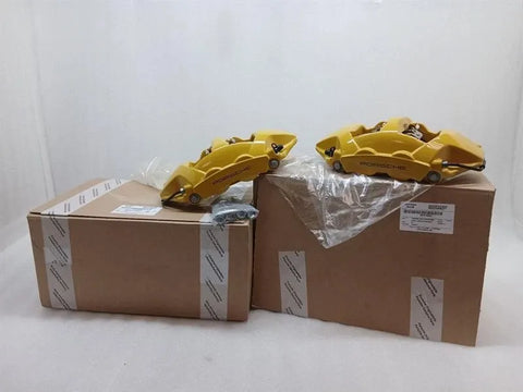 Porsche 911 992 GT3 Brake Caliper 9GT615424Q PCCB Yellow Rear New Brake Caliper