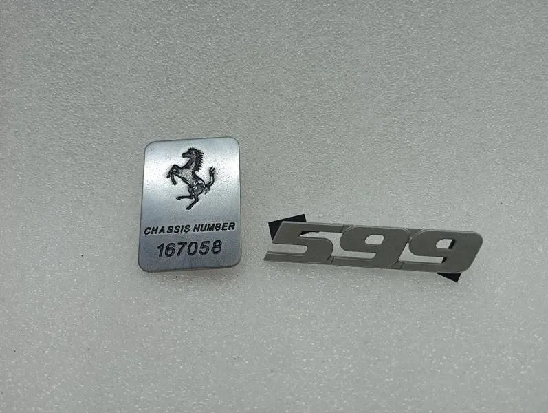 Ferrari 599 GTB F141 Cover 69969800 599 Logo Badge Fairing